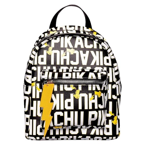 Difuzed MP276632POK Pokemon – Pikachu Lettering Mini Rucksack Zubehör, Buchstabendruck, Mehrfarbig, One Size Difuzed MP276632POK Pokemon – Pikachu Lettering Mini Rucksack Zubehör, Buchstabendruck, Mehrfarbig, One Size von Difuzed