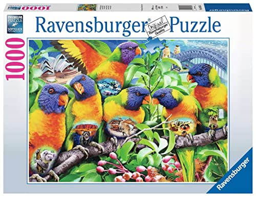 Ravensburger RB16815-6 Land Van de lorikeets Birds Legepuzzle, Multicolor von Ravensburger