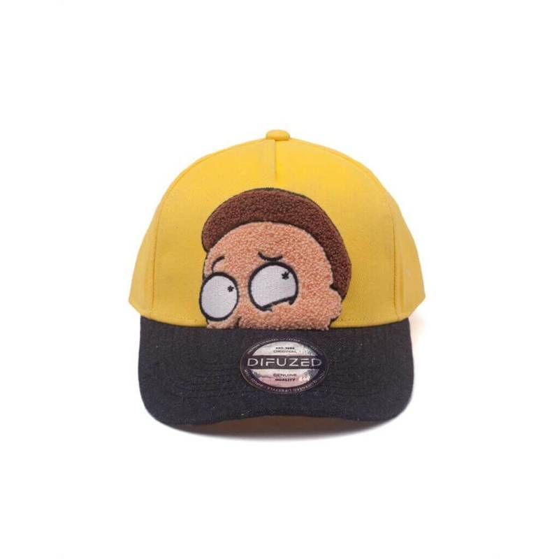 'Rick and Morty - Morty Chenille Flat Embroidery Curved Bill Cap' von Difuzed