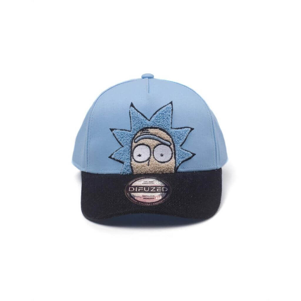 'Rick and Morty - Rick Chenille 2D Embroidery Curved Bill Cap' von Difuzed