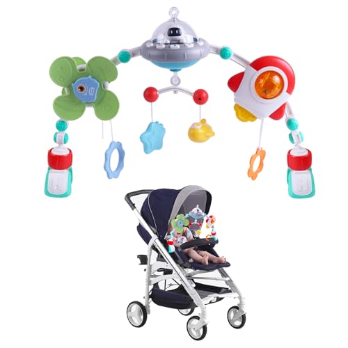 DigHealth Baby Kinderwagen Spielzeug Spielbogen, Kinderwagenkette Spielzeug mit Babyrassel und Windmühle, Babyspielzeug zum Aufhängen für Babys und Kleinkinder 0 3 6 9 12 Monaten DigHealth Baby Kinderwagen Spielzeug Spielbogen, Kinderwagenkette Spielzeug mit Babyrassel und Windmühle, Babyspielzeug zum Aufhängen für Babys und Kleinkinder 0 3 6 9 12 Monaten von DigHealth