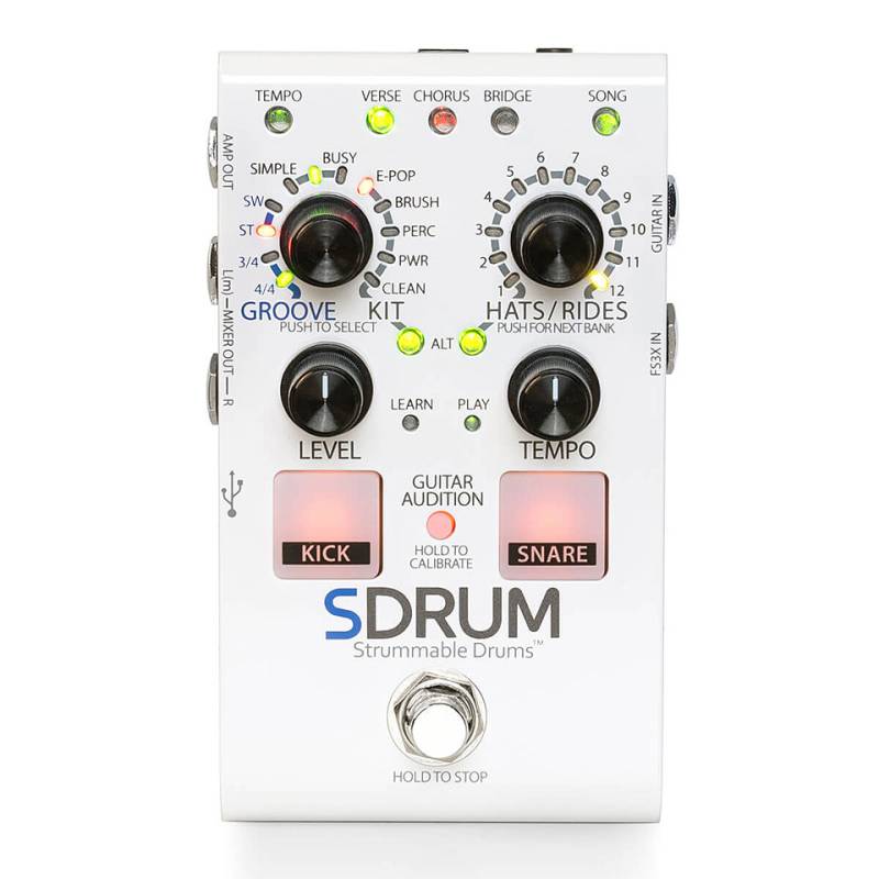 DigiTech SDRUM, Strummable Drums Effektgerät E-Gitarre von DigiTech