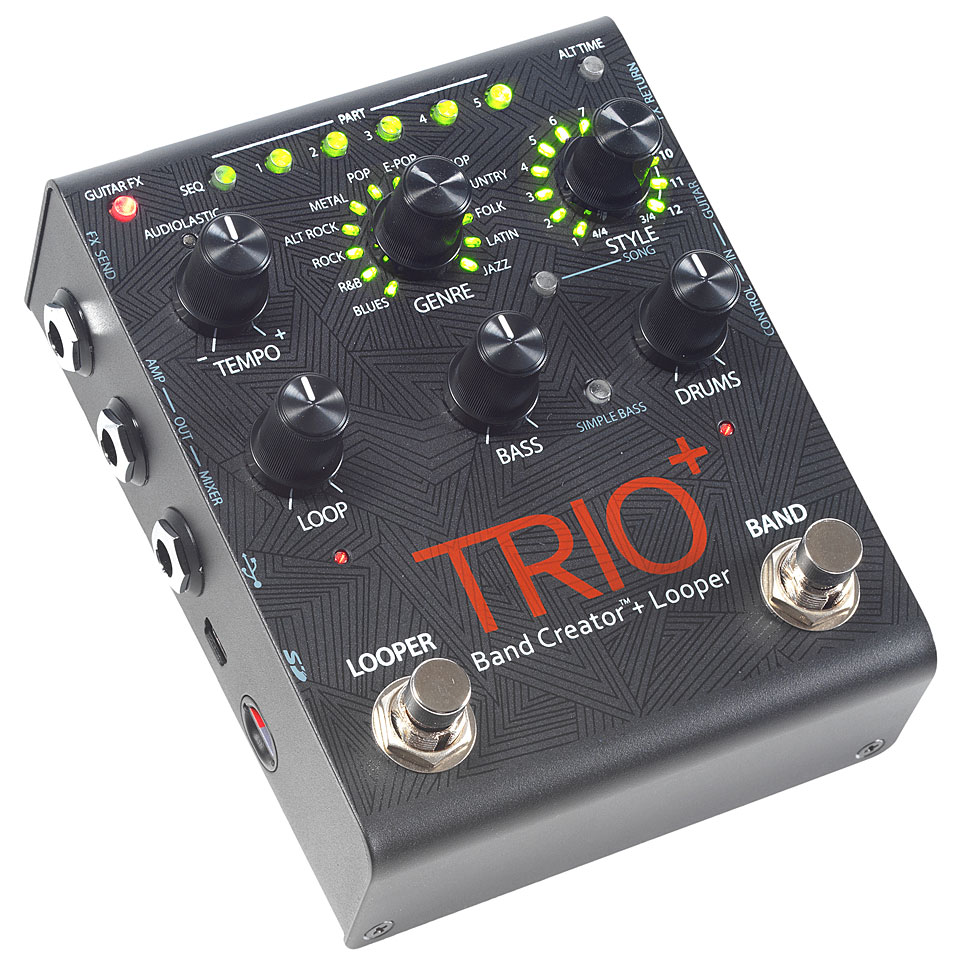 DigiTech Trio+ Effektgerät E-Gitarre von DigiTech