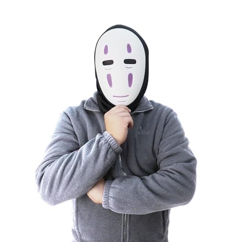 DigiTizerArt Halloween Cosplay Maske Versteckte Gesichtshaube Vollkopf Maske Gruseliges Gesicht Kostüm Masken für Rollenspiel Bühne Performance Party (Style A) von DigiTizerArt