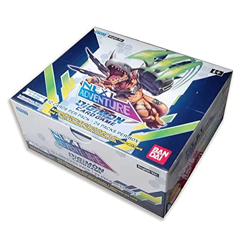 Bandai TCG Digimon Card Game - Next Adventure Booster Display BT07 (24 Packs) - EN von Bandai TCG