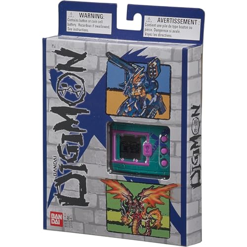 BANDAI Tamagotchi 41924NP DigimonX Virtual Monster Pet (Grün & Blau), Grün und Blau von Digimon