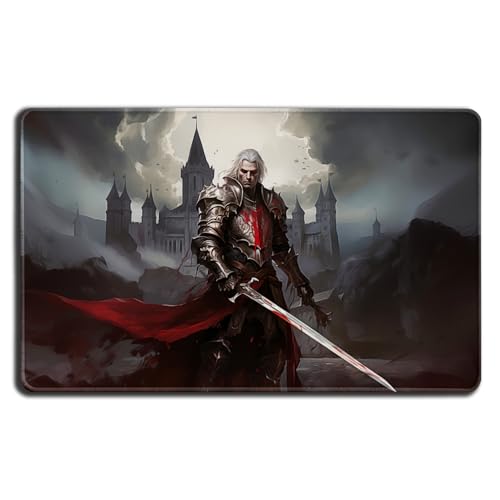 Edgar Markov Custom Art Card Game Playmat - Game Mat 35.6 cm x 61.0 cm - Stitched Edge - Compatible with MTG and Other Card Games - Vampire Playmat von Digital Sorcery Studio