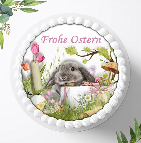 Frohe Ostern, Essbares Foto für Torten, Tortenbild, Tortenaufleger Ø 20cm - Super Qualität, 0162w Frohe Ostern, Essbares Foto für Torten, Tortenbild, Tortenaufleger Ø 20cm - Super Qualität, 0162w von Digital-on