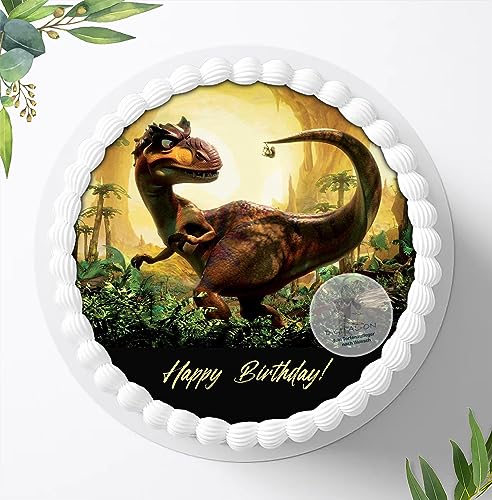 Für die Geburtstags Torte, Zuckerbild mit dem Motiv: Dinosaurier, Dino, Essbares Foto für Torten, Fondant, Tortenaufleger Ø 20cm, 0279c Für die Geburtstags Torte, Zuckerbild mit dem Motiv: Dinosaurier, Dino, Essbares Foto für Torten, Fondant, Tortenaufleger Ø 20cm, 0279c von Digital-on