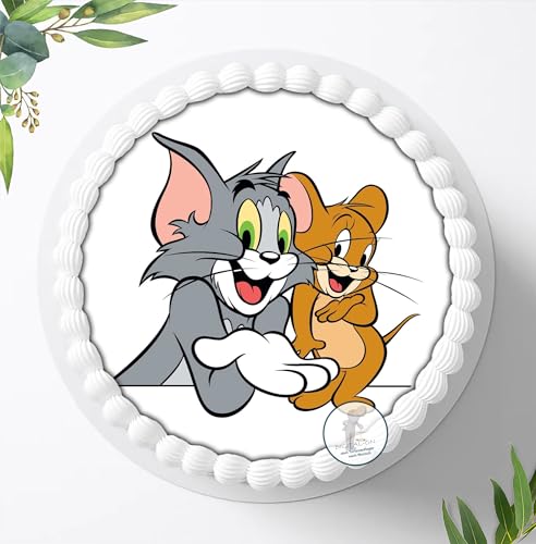 Tom und Jerry Tortenaufleger Tortenbild Geburtstag Fondant Zuckerpapier 2812 Tom und Jerry Tortenaufleger Tortenbild Geburtstag Fondant Zuckerpapier 2812 von Digital-on