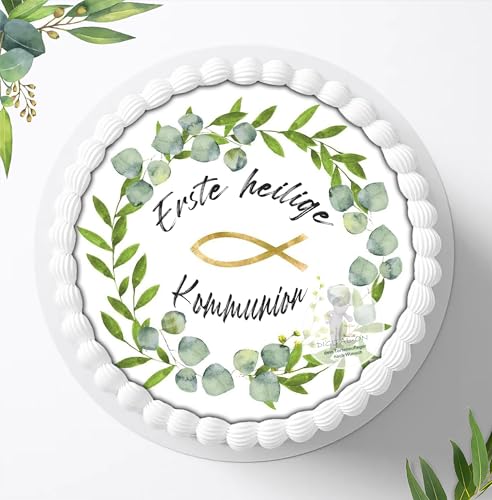 Zur Kommunion für deine Torten, Zuckerbild, Essbares Foto für Torten, Fondant, Tortenaufleger Ø 20cm, 0170c Zur Kommunion für deine Torten, Zuckerbild, Essbares Foto für Torten, Fondant, Tortenaufleger Ø 20cm, 0170c von Digital-on