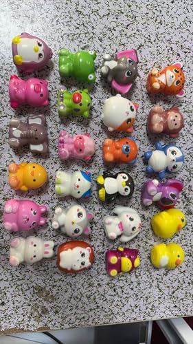 24er-Set Tierische PU-Squishy-Spielzeuge - Sensorikspielzeug für Kinder 4-12 - Geschenkbox & Schatzsuche-Füllung - Geburtstag/Weihnachten/Ostern - Partybeutel & Klassenzimmer 24er-Set Tierische PU-Squishy-Spielzeuge - Sensorikspielzeug für Kinder 4-12 - Geschenkbox & Schatzsuche-Füllung - Geburtstag/Weihnachten/Ostern - Partybeutel & Klassenzimmer von Dilabnda