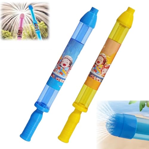 Feuerwerk Wasserpistole, Wasserspielzeug Kinder Outdoor, Feuerwerk Water Squirter, Wassersprühspielzeug Im Feuerwerksstil, für Baden, Pool, Party-Unterhaltung (2pcs A) von Dilaminaqi