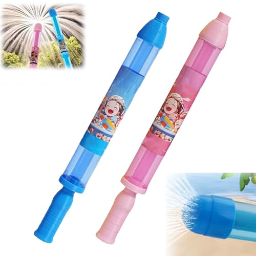 Feuerwerk Wasserpistole, Wasserspielzeug Kinder Outdoor, Feuerwerk Water Squirter, Wassersprühspielzeug Im Feuerwerksstil, für Baden, Pool, Party-Unterhaltung (2pcs B) von Dilaminaqi