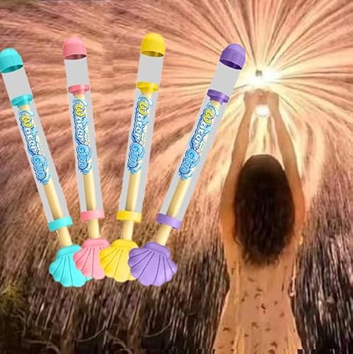 Feuerwerk Wasserpistole, Wasserspielzeug Kinder Outdoor, Feuerwerk Water Squirter, Wassersprühspielzeug Im Feuerwerksstil, für Baden, Pool, Party-Unterhaltung (4pcs C) von Dilaminaqi