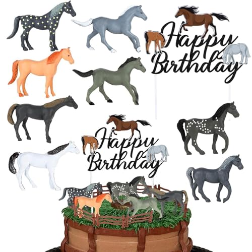 15 Stück Pferde Geburtstagsdeko, Pferde Figuren, Pferde Geburtstag, Tortendeko Pferd, Pferde Deko Geburtstag, Kuchendeko Pferd, Pferdegeburtstag Deko, Für Reitpartys Mit Geburtstagsthema 15 Stück Pferde Geburtstagsdeko, Pferde Figuren, Pferde Geburtstag, Tortendeko Pferd, Pferde Deko Geburtstag, Kuchendeko Pferd, Pferdegeburtstag Deko, Für Reitpartys Mit Geburtstagsthema von Dilightnews