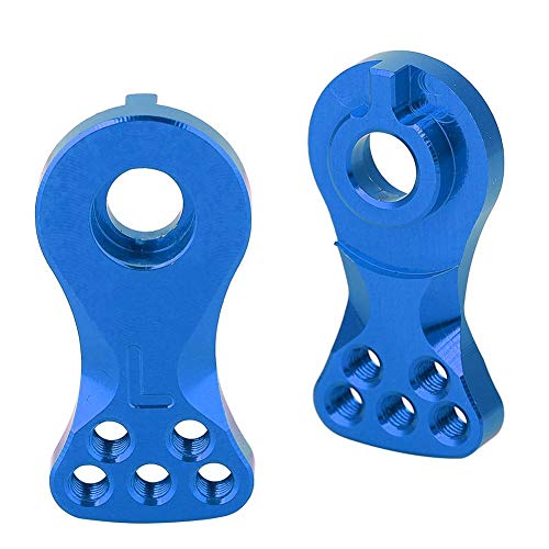 1/10 1/8 23T Aluminiumlegierung RC Lenkarm Puffer Metall Servo Horn Arme RC Auto Modell Zubehör(Blau （N10228NB）) von Dilwe