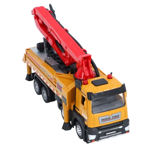 1/32 Technikfahrzeug-Spielzeug, Legierungs-Betonpumpen-BAU-LKW-Modell mit Mehreren Funktionen von Dilwe