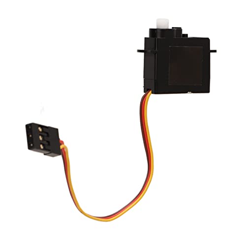 3,7 G Servo, Mini-RC-Flugzeug-Micro-Servo für RC-Flugzeuge, Starrflügel-Segelflugzeuge, Drohnen, LA0023, SchwarzSonstiges Zubehör von Dilwe