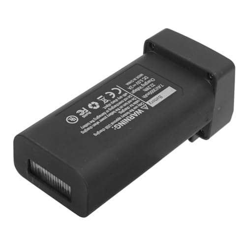 3000 MAh RC Drone Lithium Batterie 7,4 V Ersatz für LYZRC L800 PRO2, Leicht Tragbar mit Langer Batterielebensdauer (Black) von Dilwe