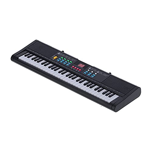 61 Tasten Keyboard Piano, Elektrisches Digitales Multifunktionales mit Mikrofongeschenken keyboard instrument play a musical instrument von Dilwe