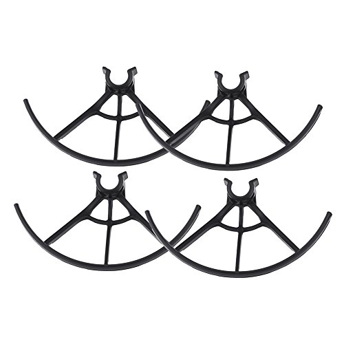 Propeller Protector Kompatibel für DJI Tello, 4 Pcs schwarz Kunststoff Drohne Propeller Klingen Guard Schutzhülle von Dilwe