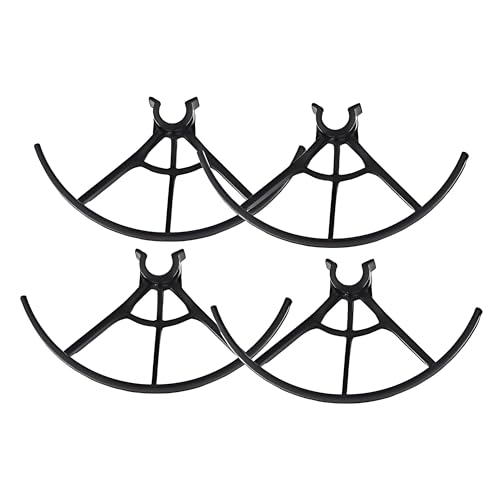 Propeller Protector Kompatibel für 4 Pcs schwarz Kunststoff Drohne Propeller Klingen Guard Schutzhülle von Dilwe