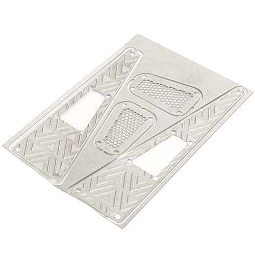 Dekorative Aufkleber für RC-Autos, Langlebiger Dekorativer Edelstahl-Aufkleber für Traxxas 1/18 RC-Autos Dekorative Aufkleber für RC-Autos, Langlebiger Dekorativer Edelstahl-Aufkleber für Traxxas 1/18 RC-Autos von Dilwe