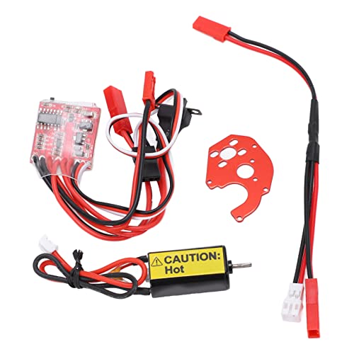 050 66T Brushed Motor + Brushed 30A ESC Set, für Axial SCX24 AXI90081 AXI00002 AXI00001 AXI00004 1/24 RC Auto Upgrade Teile 050 66T Brushed Motor + Brushed 30A ESC Set, für Axial SCX24 AXI90081 AXI00002 AXI00001 AXI00004 1/24 RC Auto Upgrade Teile von Dilwe