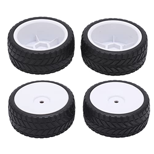 Dilwe 1/10 RC Autoreifen, 4 Stück RC Auto Gummi Kunststoff Rad Reifen RC Auto Ersatzteile RC Crawler Armaturen Dilwe 1/10 RC Autoreifen, 4 Stück RC Auto Gummi Kunststoff Rad Reifen RC Auto Ersatzteile RC Crawler Armaturen von Dilwe
