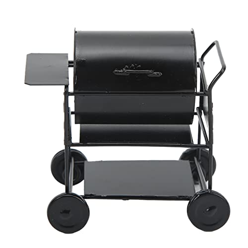 Dilwe 1/12 Puppenhaus-Miniatur-BBQ-Grill, Mini-BBQ-Grillwagen, BBQ-Grill-Ofenmodell für 1/10 RC Crawler Dilwe 1/12 Puppenhaus-Miniatur-BBQ-Grill, Mini-BBQ-Grillwagen, BBQ-Grill-Ofenmodell für 1/10 RC Crawler von Dilwe