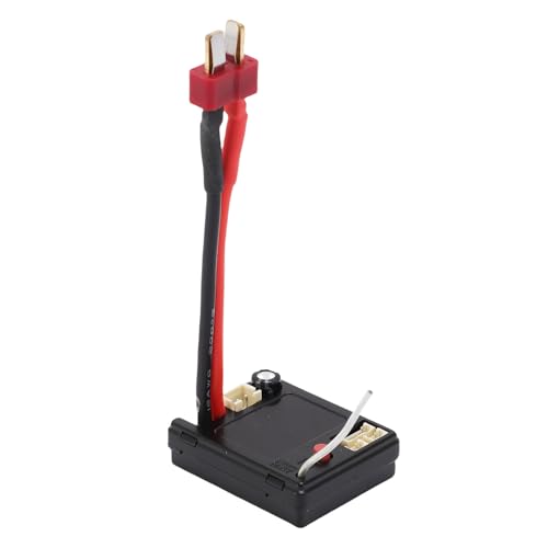 Dilwe 1/18 RC -Auto Gebürstete ESC -Empfänger mit Reversibler Schalter, Geschwindigkeit Einstellbar, 2A BEC für SCY 18101 RC -Autoersatz Dilwe 1/18 RC -Auto Gebürstete ESC -Empfänger mit Reversibler Schalter, Geschwindigkeit Einstellbar, 2A BEC für SCY 18101 RC -Autoersatz von Dilwe