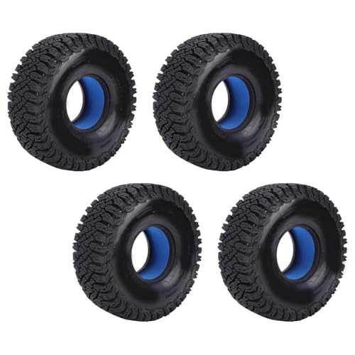 Dilwe 1,9 -Zoll -RC -Reifen, Geeignet für KO3, Ausgezeichneter Griff, Stoßdämpfung, Kletternmanteldesign für RC Crawler Car von Dilwe