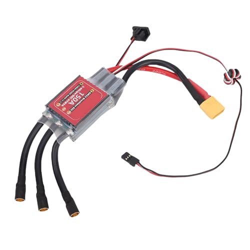 Dilwe 150A Bürstenloser ESC, M32 Open Source, Außergewöhnliche Geschwindigkeitskontrolle, Einstellbare Schleppbremse, für Bürstenlose Motoren 3674 4268 4274 4282 4292 Dilwe 150A Bürstenloser ESC, M32 Open Source, Außergewöhnliche Geschwindigkeitskontrolle, Einstellbare Schleppbremse, für Bürstenlose Motoren 3674 4268 4274 4282 4292 von Dilwe
