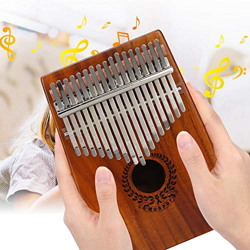 Dilwe 17 Keys Kalimba Daumen Klavier mit Abholung für Klare Klang und Längeres Sustain, Vollständige Accessoires für Musiker Natürliche Legierung 35 X 115 X 138 Mm für Konzert und Aufführung Dilwe 17 Keys Kalimba Daumen Klavier mit Abholung für Klare Klang und Längeres Sustain, Vollständige Accessoires für Musiker Natürliche Legierung 35 X 115 X 138 Mm für Konzert und Aufführung von Dilwe