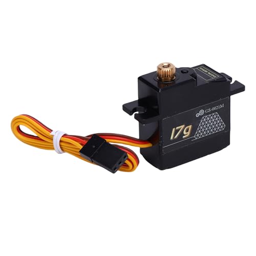 Dilwe 17G Digital Servo Metal Gears High Performance IP66 Servo -Motor mit ABS -Abdeckung für 1/14 1/16 1/18 RC -Autos Roboter Boote Boote von Dilwe