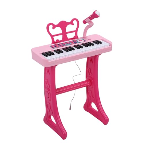 Dilwe 37 Tasten Kids Piano Keyboard mit Mikrofon, Pädagogischem Musical TOS Yfor Leddlers Anfängern Dilwe 37 Tasten Kids Piano Keyboard mit Mikrofon, Pädagogischem Musical TOS Yfor Leddlers Anfängern von Dilwe