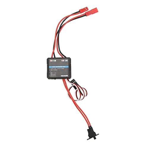 40A Gebürsteter ESC Niederspannungsschutz Drossel Auto Regulierung Unidirektional Bidirektional Klettern RC Car RC Crawler Fittings für Short Truck, Trunk von Dilwe