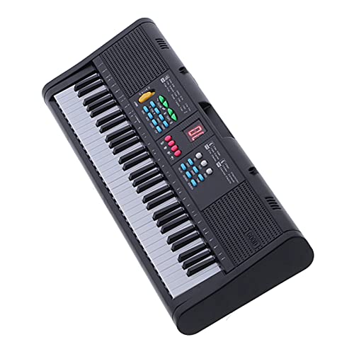Dilwe 61 Schmecken Keyboard Piano, Elektieren Digitales Multifungionales Mit Mikrorofongeschenken -Keyboard -Instrument Spiel EIN Musikinstrument von Dilwe