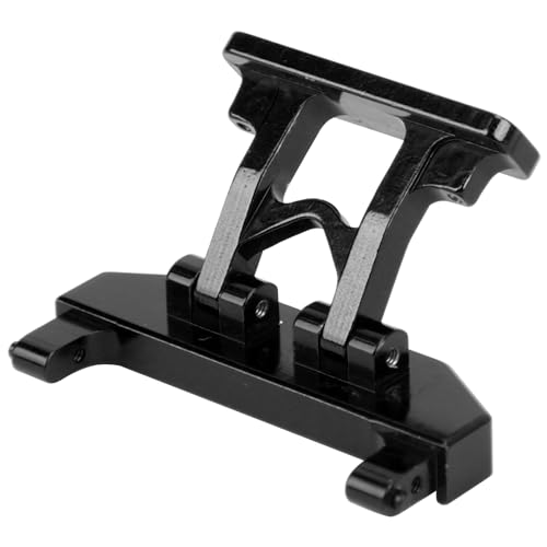 Dilwe Aluminiumlegierung Hinterer Körperhalterung für Axiale SCX24 90081 1/24 RC-Auto, Leicht, Weastresistent, für DIY-RC-Autoliebhaber (Black) von Dilwe