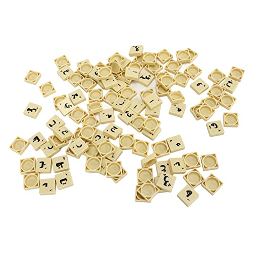 Dilwe Arabische Kreuzworträtsel -Schachstücke Setzen 110 PCs mit Klarem Buchstaben PS -Material für Verschiedene Heimspiele und Outdoor Aktivitäten Dilwe Arabische Kreuzworträtsel -Schachstücke Setzen 110 PCs mit Klarem Buchstaben PS -Material für Verschiedene Heimspiele und Outdoor Aktivitäten von Dilwe