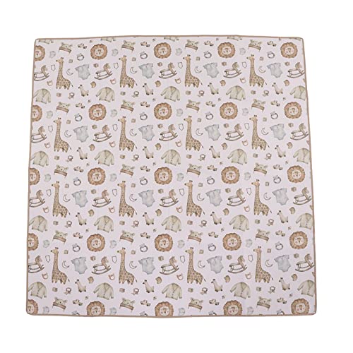 Dilwe Baby-Hochstuhl-Bodenmatte, 110 X 110 cm, Weiches, Niedliches Cartoon-Tiermuster, wasserdichte Lebensmittel-Unterlage Baby Indoor Activities f¨¹r Zuhause Dilwe Baby-Hochstuhl-Bodenmatte, 110 X 110 cm, Weiches, Niedliches Cartoon-Tiermuster, wasserdichte Lebensmittel-Unterlage Baby Indoor Activities f¨¹r Zuhause von Dilwe