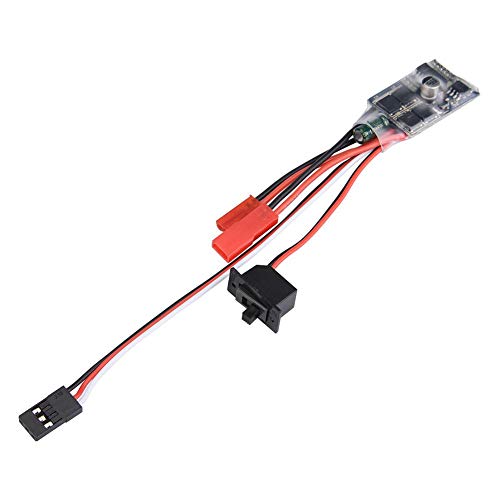 Bidirektionaler Gebürsteter Regler, Elektronischer Drehzahlregler für WPL 1608T RC LKW-Ersatzteilzubehör von Dilwe