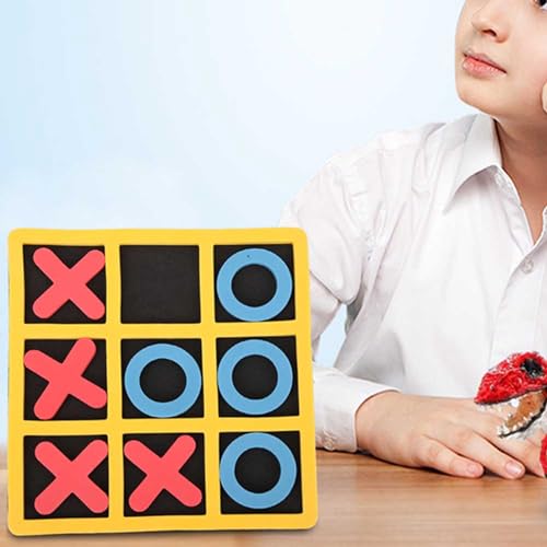 Dilwe BrettspielSchielzug, Pädagogisches -Eva-Brettspiel-Spielzug, Mini-Tic-Tac-Toe-Spiel, Familientreffen, Puzzletuch Dilwe BrettspielSchielzug, Pädagogisches -Eva-Brettspiel-Spielzug, Mini-Tic-Tac-Toe-Spiel, Familientreffen, Puzzletuch von Dilwe