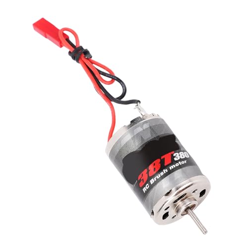 Dilwe Bürsten-RC-Motor, 38T-Bürsten-RC-Motor mit Hoher Torsion und Kühlkörper für 7075 Dilwe Bürsten-RC-Motor, 38T-Bürsten-RC-Motor mit Hoher Torsion und Kühlkörper für 7075 von Dilwe