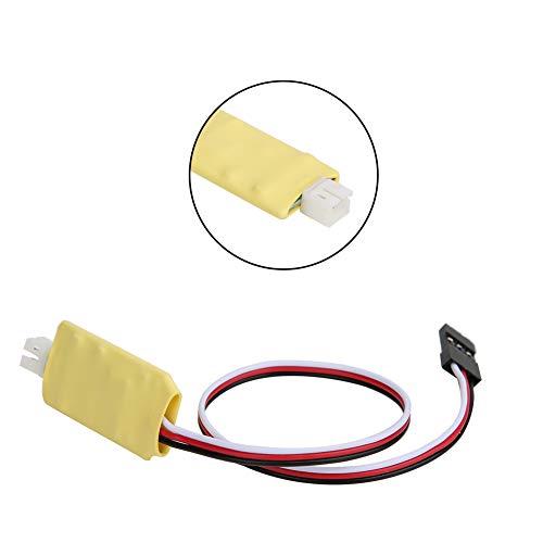 Dilwe CH3 Control Winch Line Panel Panel Precision Ersatzkit für 1/10 RC Crawler SCX10 Auto, Geeignet für Autoenthusiasten (Yellow) von Dilwe