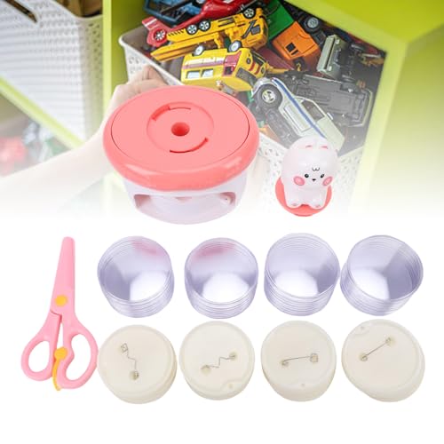 Dilwe DIY Badge Maker Kit, Kreative Kunsthandwerk für Kinder Machen Ihre Eigenen Knöpfe für Partys, Geschenke und Bildungsspaß von Dilwe