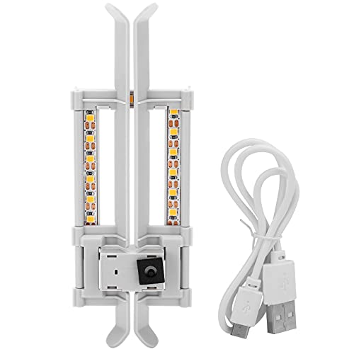 Dilwe Drohnen-Erhöhungsfahrwerk, Drohnen-LED-Fahrwerk Tragbare Faltbare Drohnenverlängerung mit Nachtlicht, Kompatibel mit DJI Mini/Mini 2 von Dilwe