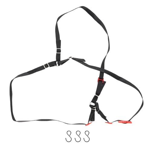 Dilwe Ersatzreifen -Gurtkit für Udr 1/10 RC -Autos y -geformtes Nylon -Fixierungsgurt mit Haken für Axial Scx10 Geeignet (Black) von Dilwe