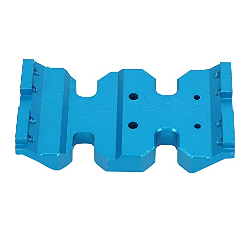 Dilwe Hochwertige Aluminiumlegierung RC Getriebehalter für RGT 136100 1/10 Crawler Car Accessoires Ideal für RC -Autosammler (Blau 680027B) von Dilwe
